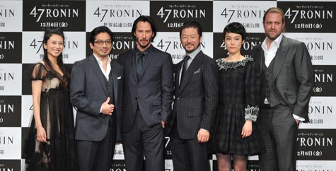 งานเปิดตัวหนัง งานแถลงข่าวเปิดหนัง 47 Ronin ประเทศญี่ปุ่น 