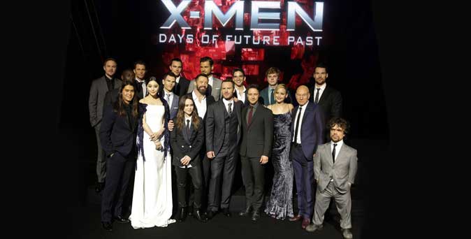 งานเปิดตัวหนัง พรีเมียร์ X-Men: Days of Future Past ที่นิวยอร์ก