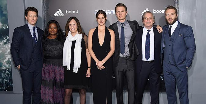 งานเปิดตัวหนัง งานเปิดตัวหนัง Insurgent - คนกบฏโลก ณ นครนิวยอร์ก สหรัฐอเมริกา