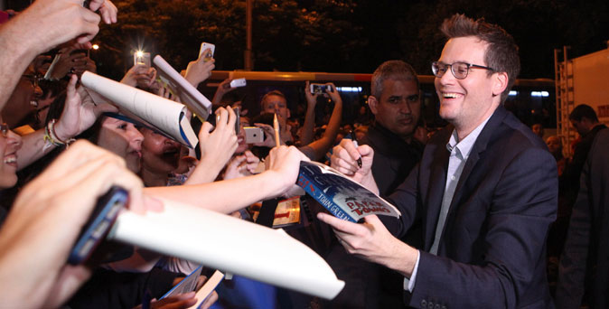 งานเปิดตัวหนัง Paper Towns เดินสายโปรโมท ที่บราซิล