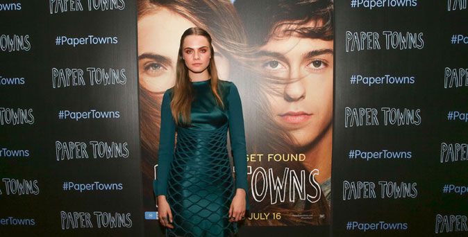 งานเปิดตัวหนัง งานพรีเมียร์ Paper Towns ที่ เมลเบิร์น ประเทศออสเตรเลีย