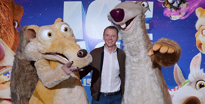 งานเปิดตัวหนัง งาน Ice Age: Collision Course London Screening