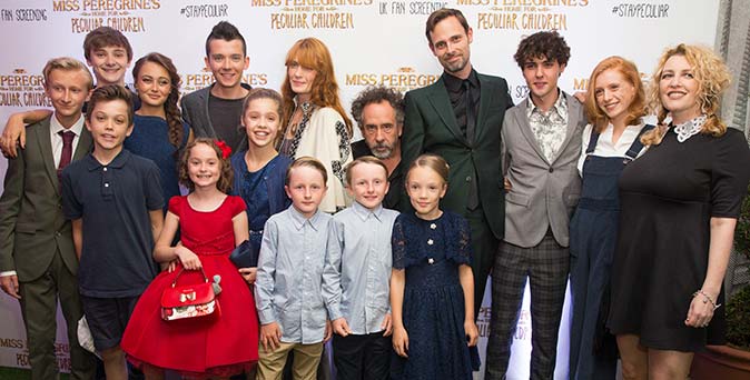 งานเปิดตัวหนัง งานเปิดตัว Miss Peregrine's Home for Peculiar Children