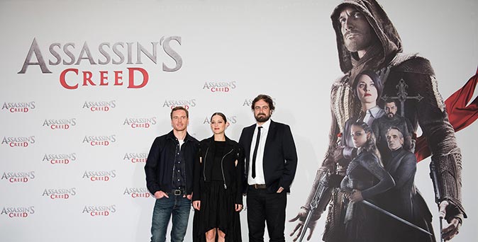 งานเปิดตัวหนัง Assassin’s Creed เดินสายโปรโมท ที่ เบอร์ลินและปารีส