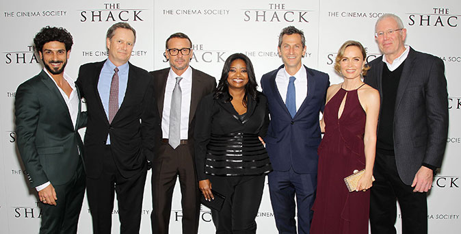 งานเปิดตัวหนัง ออคตาเวีย สเปนเซอร์ ควง ทิม แม็คกรอว์ เปิดตัวภาพยนตร์สร้างพลังใจแห่งปี The Shack