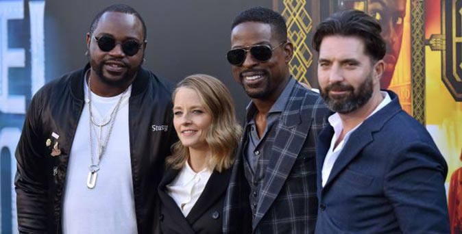 งานเปิดตัวหนัง Hotel Artemis เปิดตัวรอบแรกกระหึ่มโลก ขนทัพดาราฝีมือพระกาฬ สู่พรมแดงอาชญากรออลสตาร์