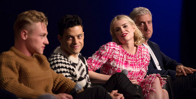 งานเปิดตัวหนัง รามี่ มาเลค นำทีมนักแสดงร่วมงานฉายรอบพิเศษ Bohemian Rhapsody ที่ BAFTA