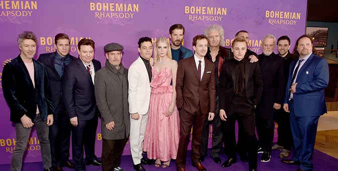 งานเปิดตัวหนัง งานพรีเมียร์เปิดตัวภาพยนตร์ Bohemian Rhapsody ณ กรุงลอนดอน