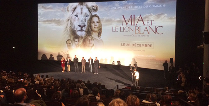 งานเปิดตัวหนัง Mia and the White Lion เปิดรอบเวิลด์พรีเมียร์กลางปารีส คนทัพนักแสดงชวนสัมผัสมิตรภาพสุดมหัสจรรย์